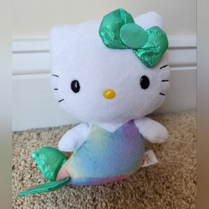 TY Hello Kitty 6 inch Mermaid NWOT